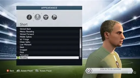 Can you create a player in fifa 14