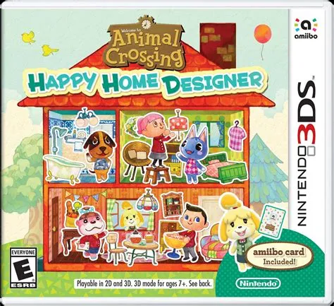 Is animal crossing happy home designer a separate game