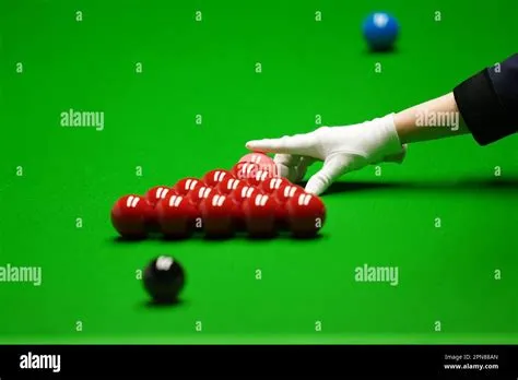 Why are balls replaced in snooker