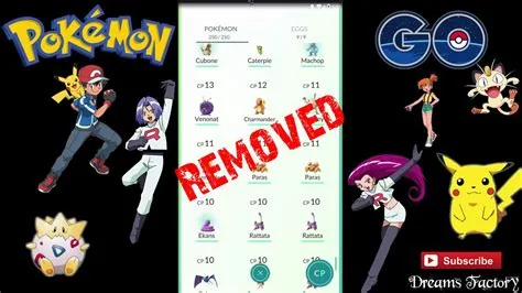 Do your pokémon get deleted