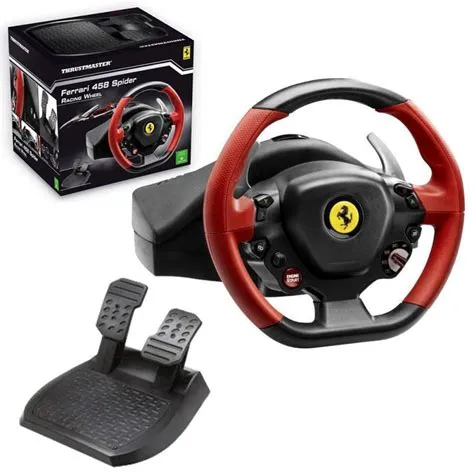 Can you use thrustmaster ferrari 458 spider racing wheel on ps5