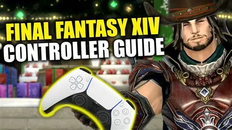 Is it ok to play ff14 with a controller