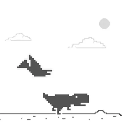 How do you duck in dino game