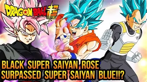 Is super saiyan rose stronger than blue