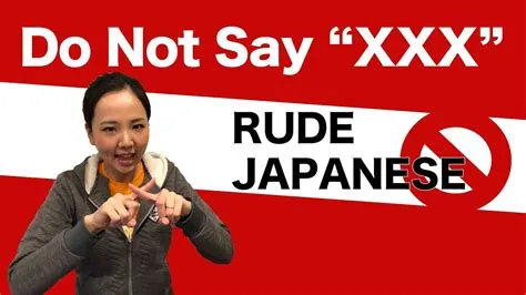 Is it rude to say no in japan