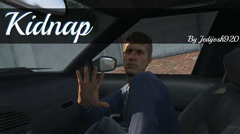 Can you kidnap in gta