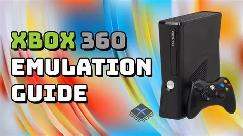 Is it possible to emulate xbox 360 games