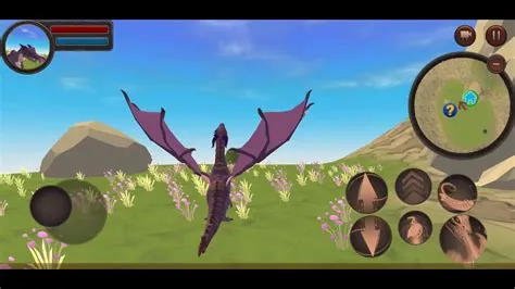 How do you fly in dragon simulator 3d