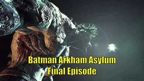 How many endings does batman arkham asylum have