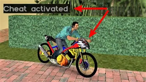 What is the cheat for bike in gta vice city