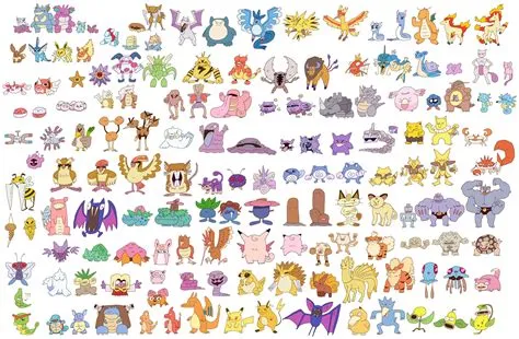 What pokémon are gen 1