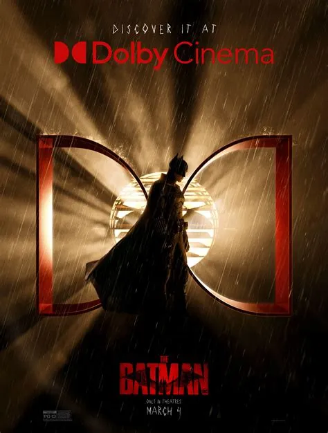 Is batman imax or dolby