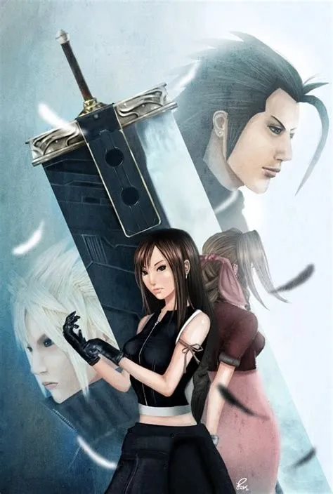 Does tifa love cloud or zack