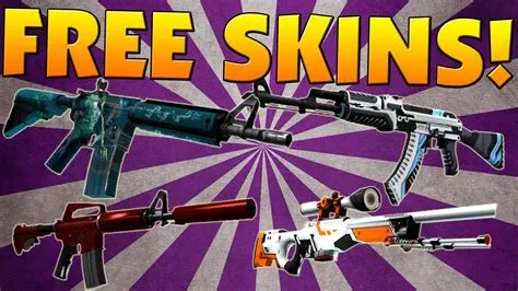 Can you get free skins in csgo