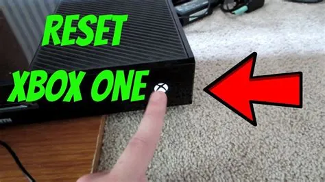 What happens when you hard reset your xbox one