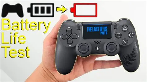 How long does a ps4 controller last on charge