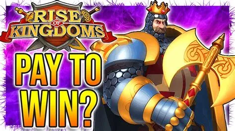 Is rise of kingdoms a pay to win game