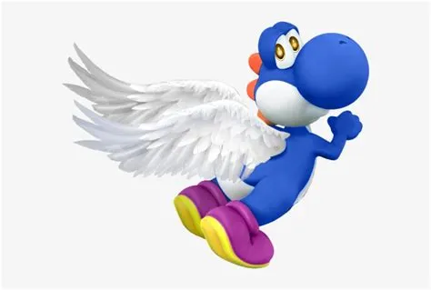 Can blue yoshi fly