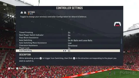 How do i change my fifa 22 to classic settings