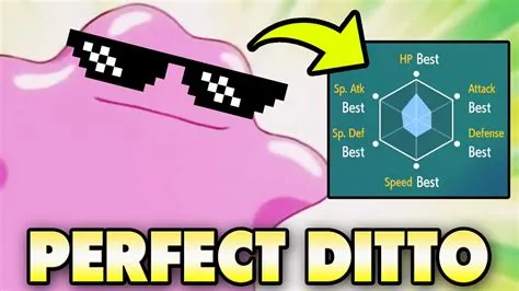 How do you get perfect iv ditto