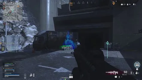 What are the blue circles in ghosts of verdansk