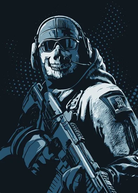 Is ghost from cod black