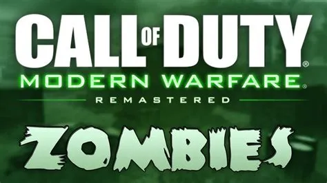 Does modern warfare 1 remastered have zombies