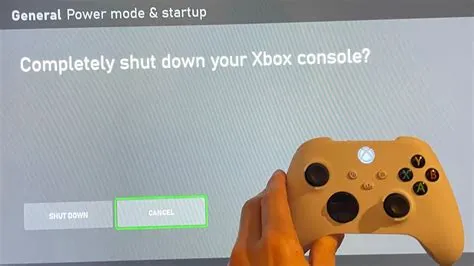 Should i fully shut down my xbox series s