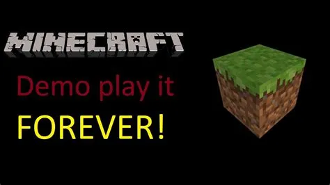 Is minecraft demo free forever