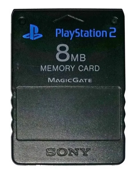 How much memory can a ps2 hold