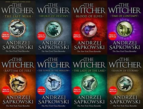 Are there 8 witcher books