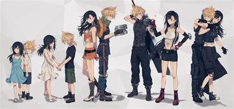 Did cloud end up with tifa