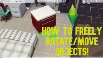 Why cant i rotate in sims 4?