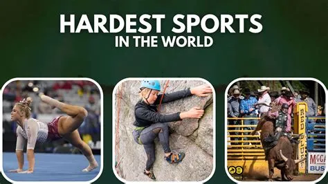 What is the hardest sport to exist