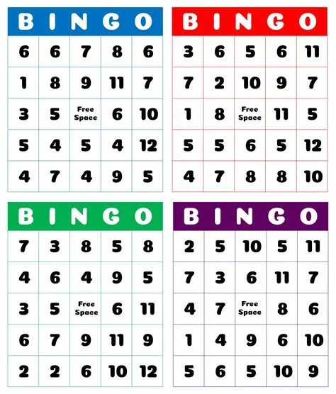 Are all bingo numbers the same