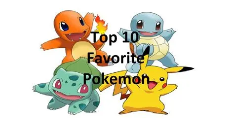 Who is google favourite pokemon