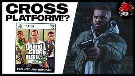 Is gta cross progression ps5 to pc