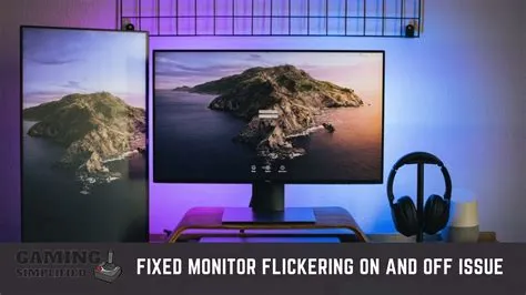 Do led monitors flicker