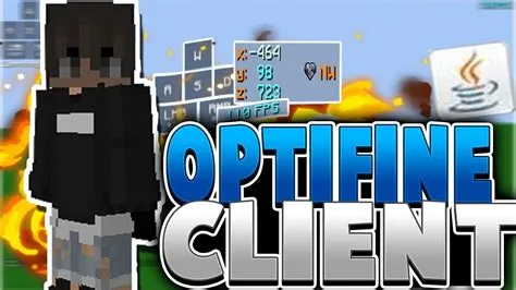 Is optifine a mc client