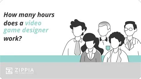 How many hours a week does a game designer work