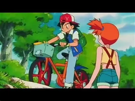 Did ash ever replace mistys bike