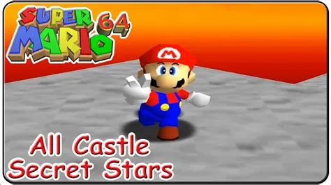 Where is the secret star in mario 64