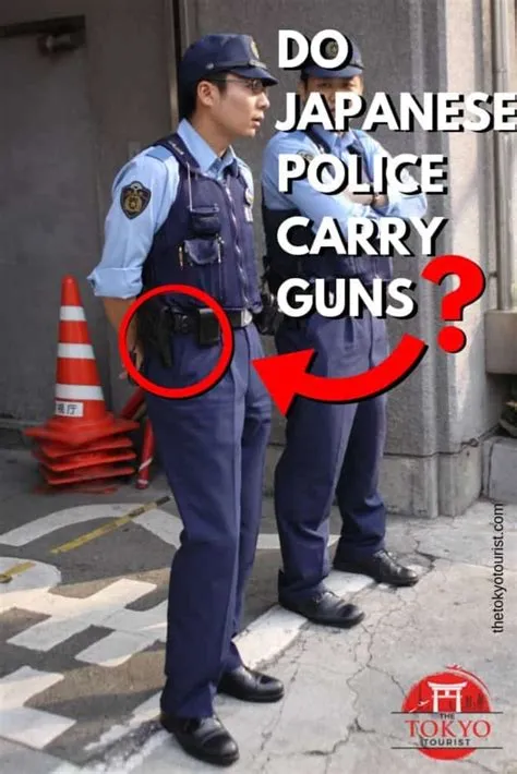 Do japanese police carry guns