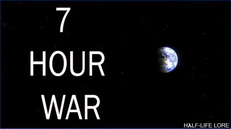 What is the 7 hour war