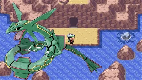 Who caught rayquaza in pokémon