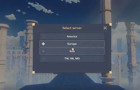 Why isn t genshin connecting to the server