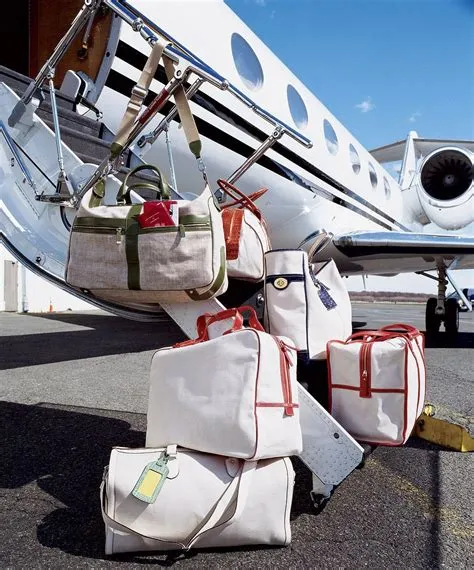 Do private jets check luggage