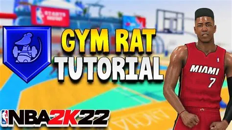 How many games do you need to get gym rat 2k22