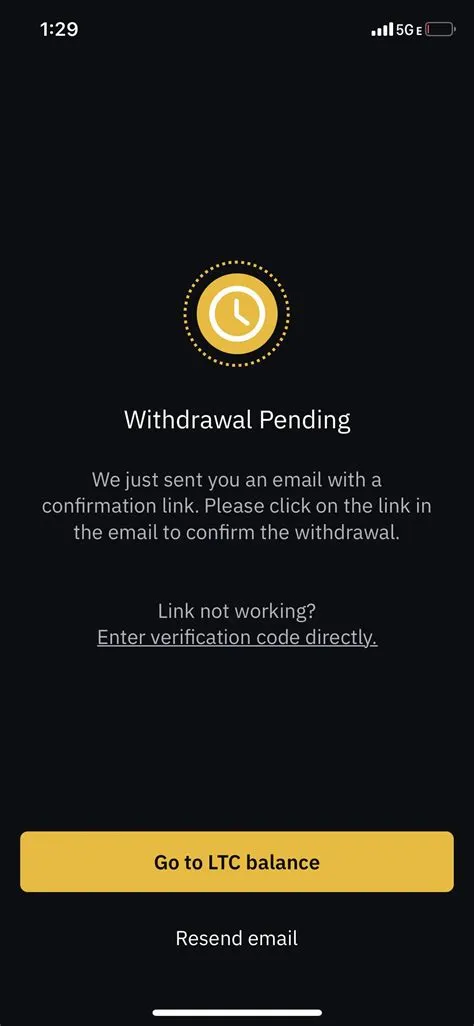 Did binance hold withdrawals