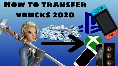 Can i transfer vbucks from one account to another